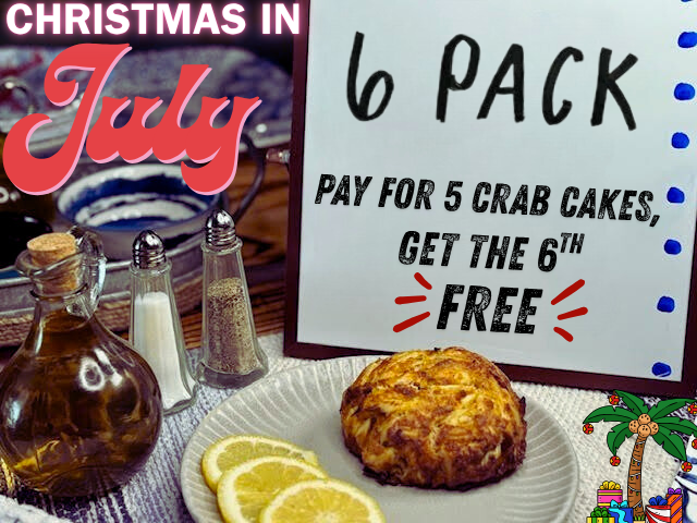 6 Pack Pappas Crab Cake (8oz)