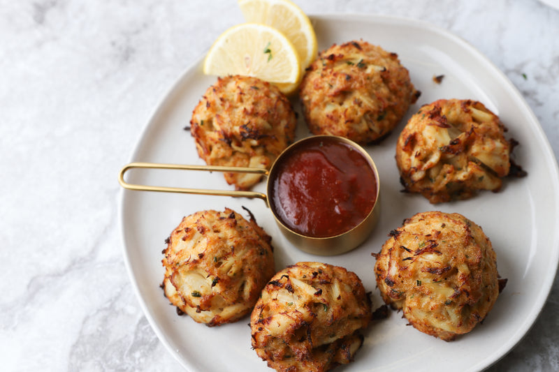 Crab Balls Container | Pappas Seafood Co.